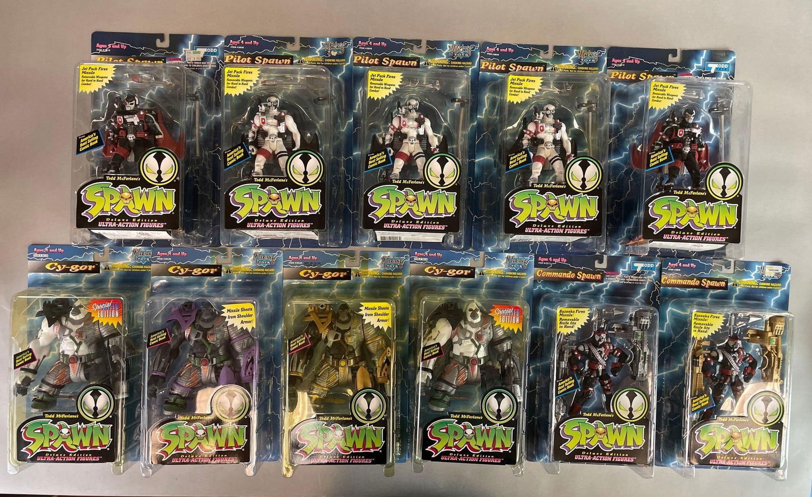 Group of McFarlane Toys Spawn Ultra-Action Figures (1 of 3)