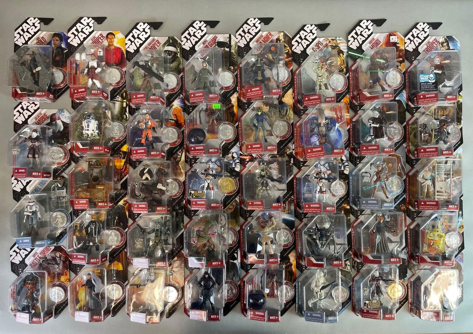 Group of Modern Hasbro Star Wars Action Figures (1 of 3)