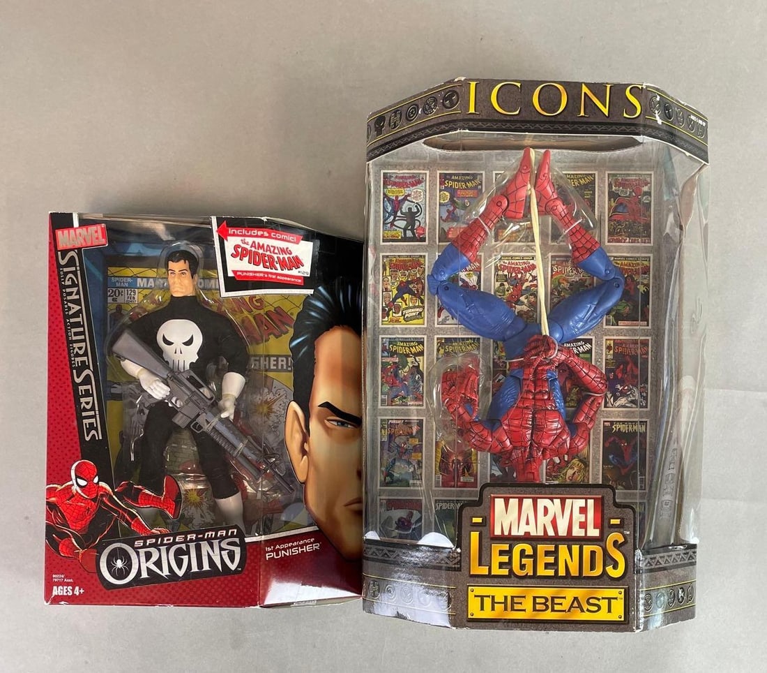 Group of 2 Marvel Spider-Man Action Figures (1 of 6)