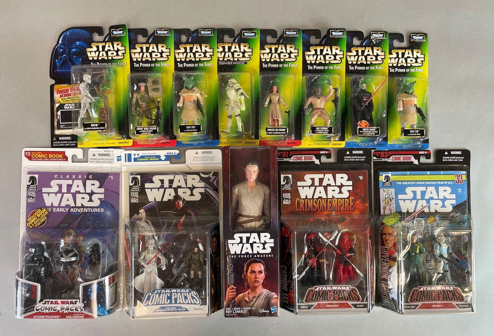 Group of Hasbro Star Wars Action Figure Comic Packs and More (1 of 3)