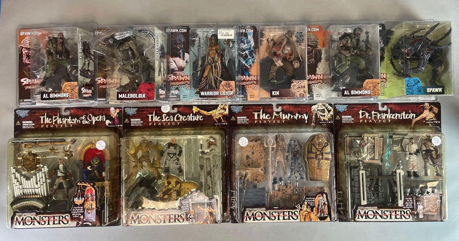 Group of McFarlane Toys Spawn Mutations Action Figures and Monsters Playsets (1 of 3)