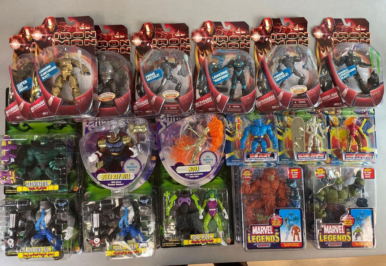 Group of Marvel Action Figures and More (1 of 3)