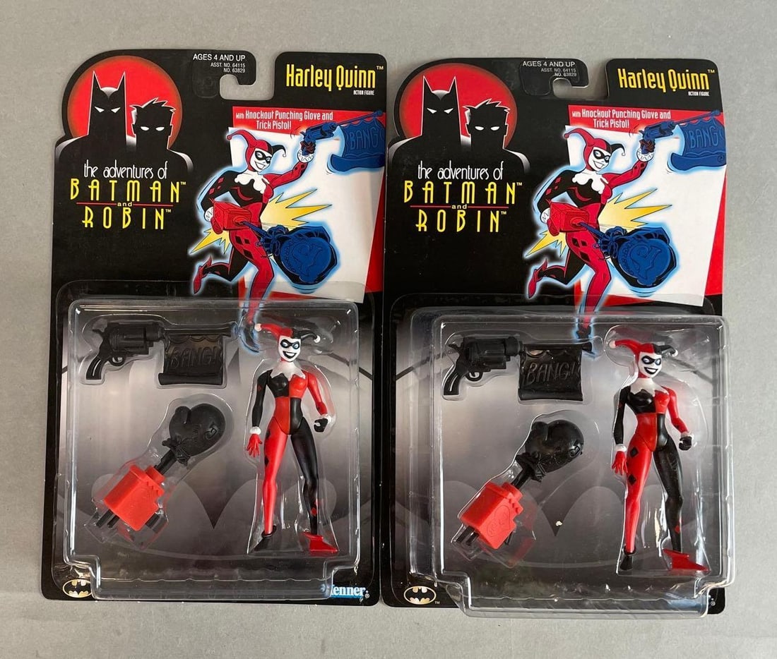 Group of 2 - 1997 Kenner Harley Quinn Action Figures (1 of 2)
