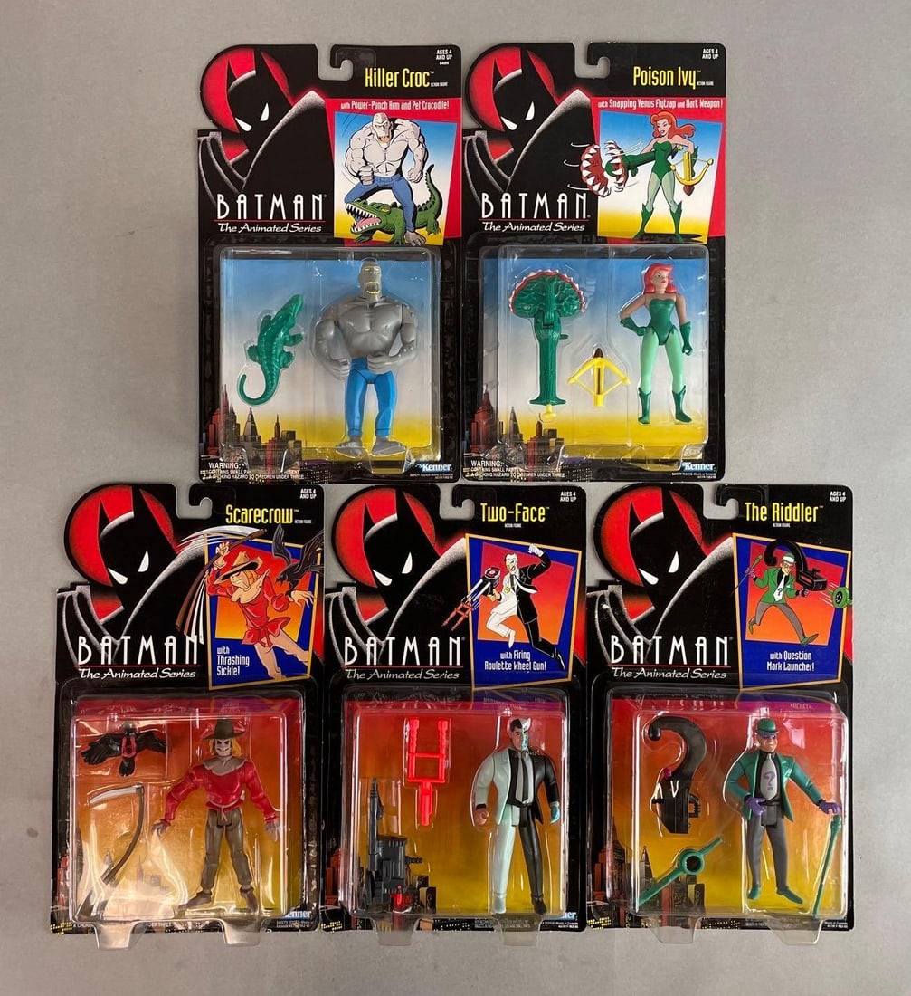 Group of Kenner Batman The Animated Series Action Figures (1 of 2)