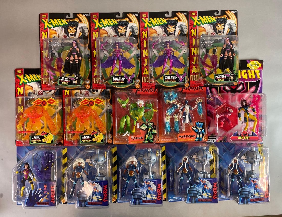 Group of 1990s Toy Biz X-Men Action Figures (1 of 3)