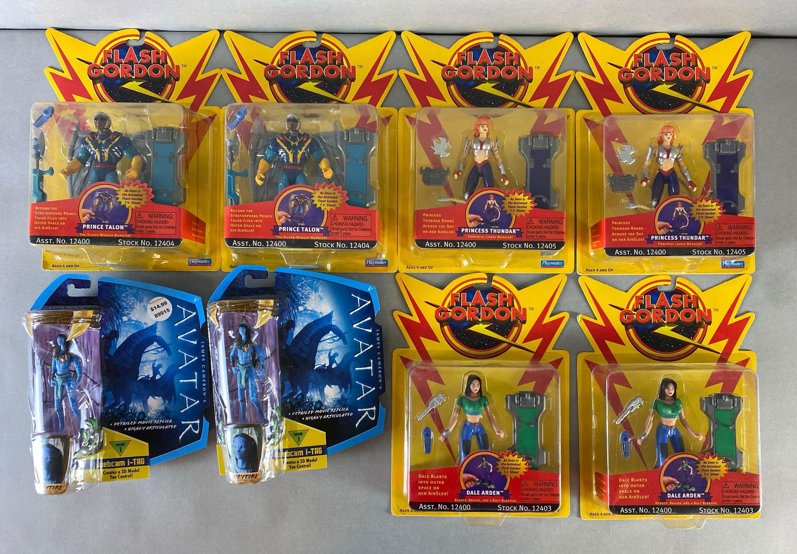 Group of Flash Gordon and Avatar Action Figures (1 of 3)