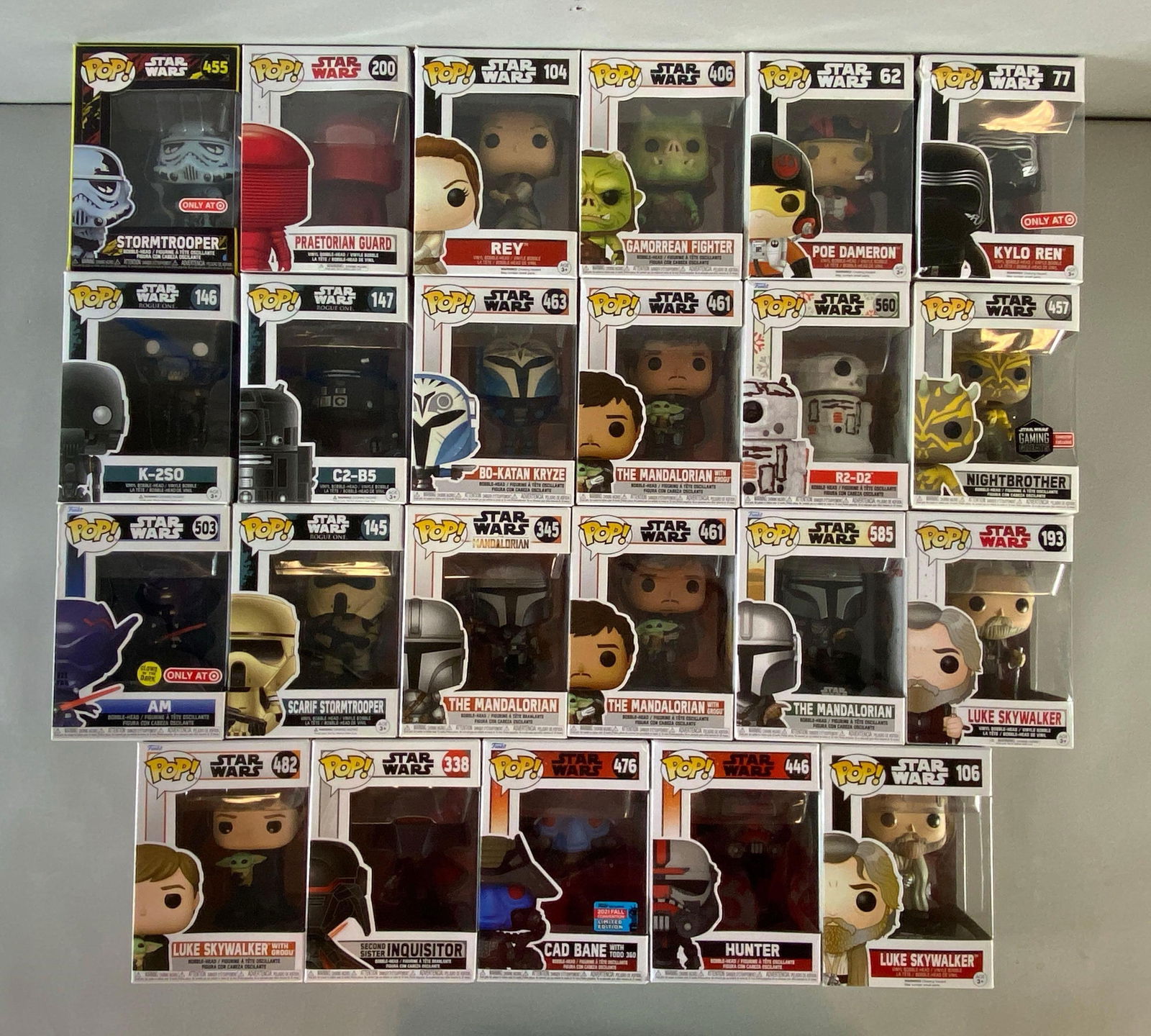 Group of Funko Pop! Star War Figures (1 of 3)
