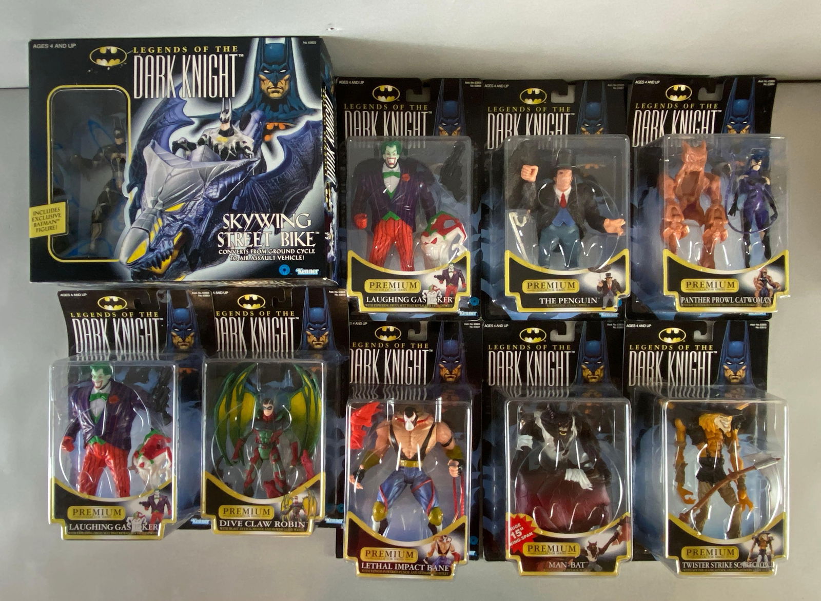 Group of Kenner Legends of the Dark Knight Action Figures (1 of 3)