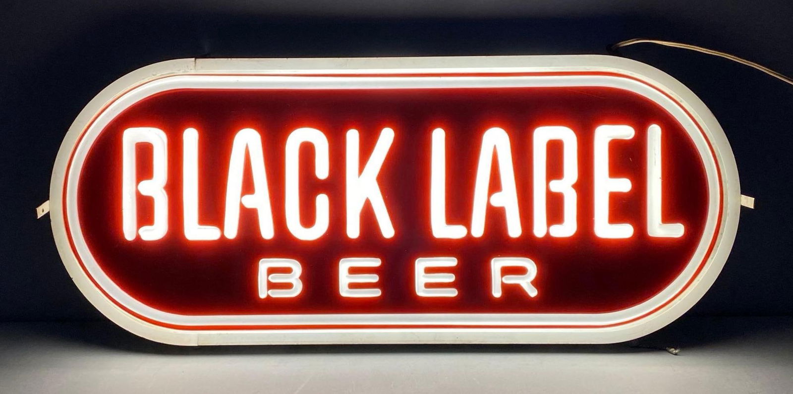 Vintage Carling Black Label Light Up Advertising Sign (1 of 4)