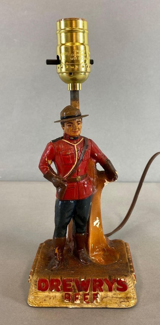 Vintage Drewrys Beer Lamp (1 of 5)