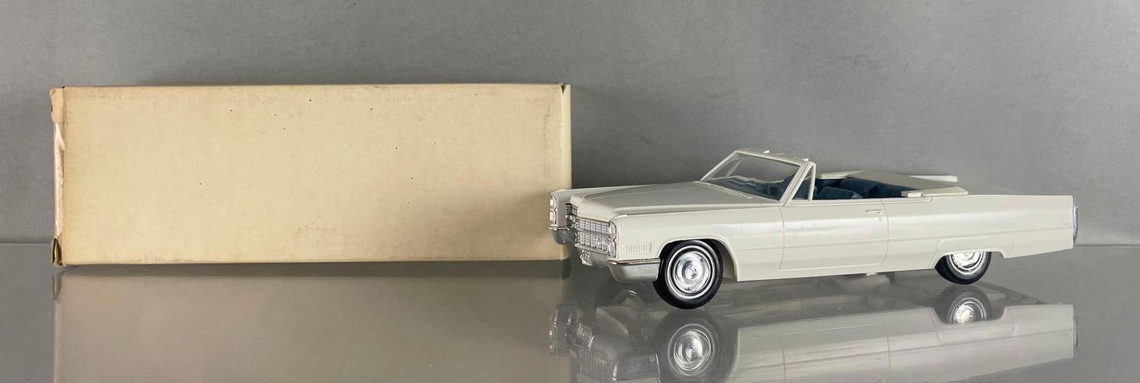 1966 Cadillac Deville Convertible White Dealership Promo Car (1 of 6)