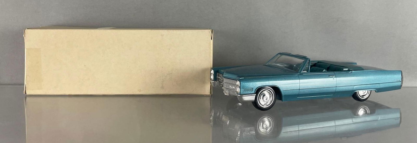 1966 Cadillac Deville Convertible Caribbean Aqua Dealership Promo Car (1 of 6)