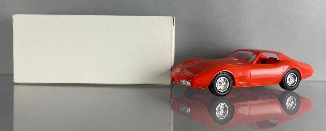 1975 Chevy Corvette Flamingo Red Dealership Promo Car (1 of 6)