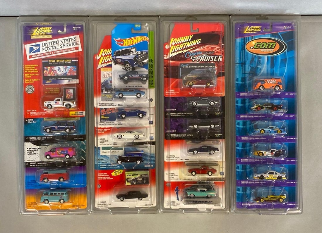 Group of 20+ Johnny Lightening Assorted Die-Cast Cars (1 of 1)