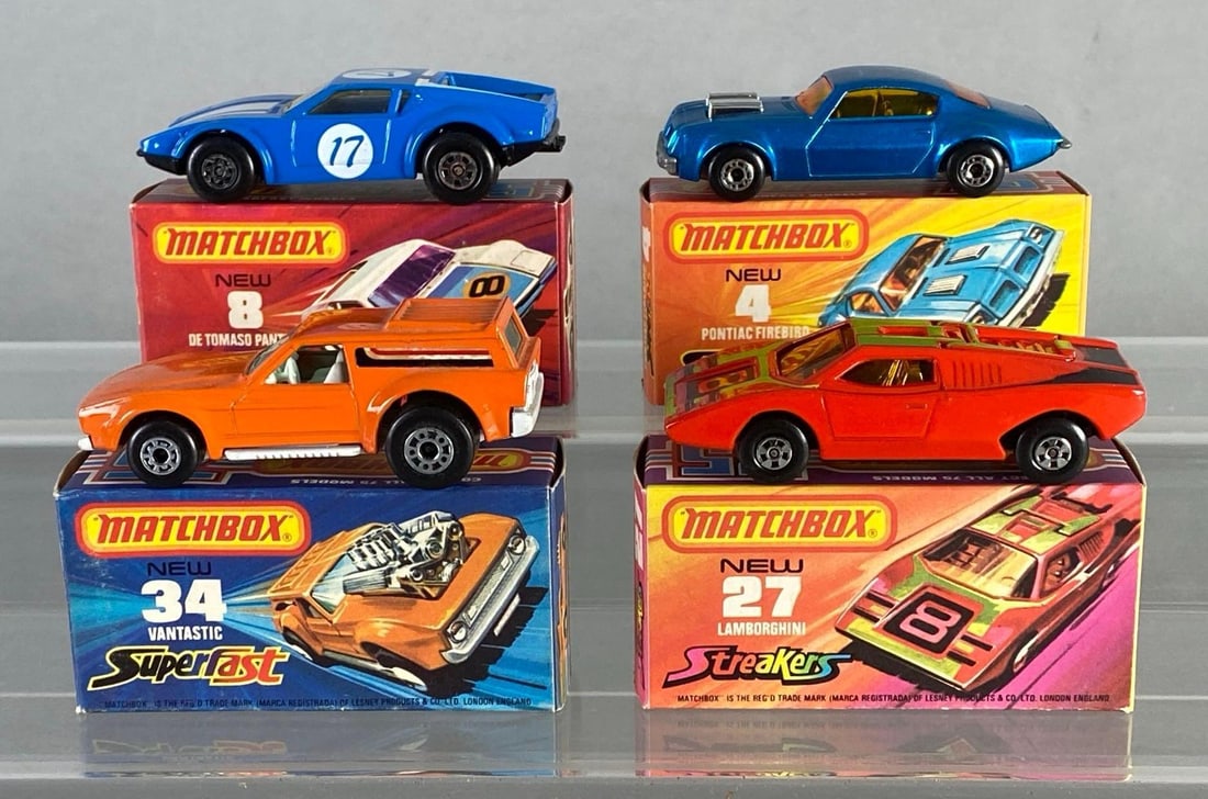 Group of 4 Matchbox Die-Cast Vehicles (1 of 5)