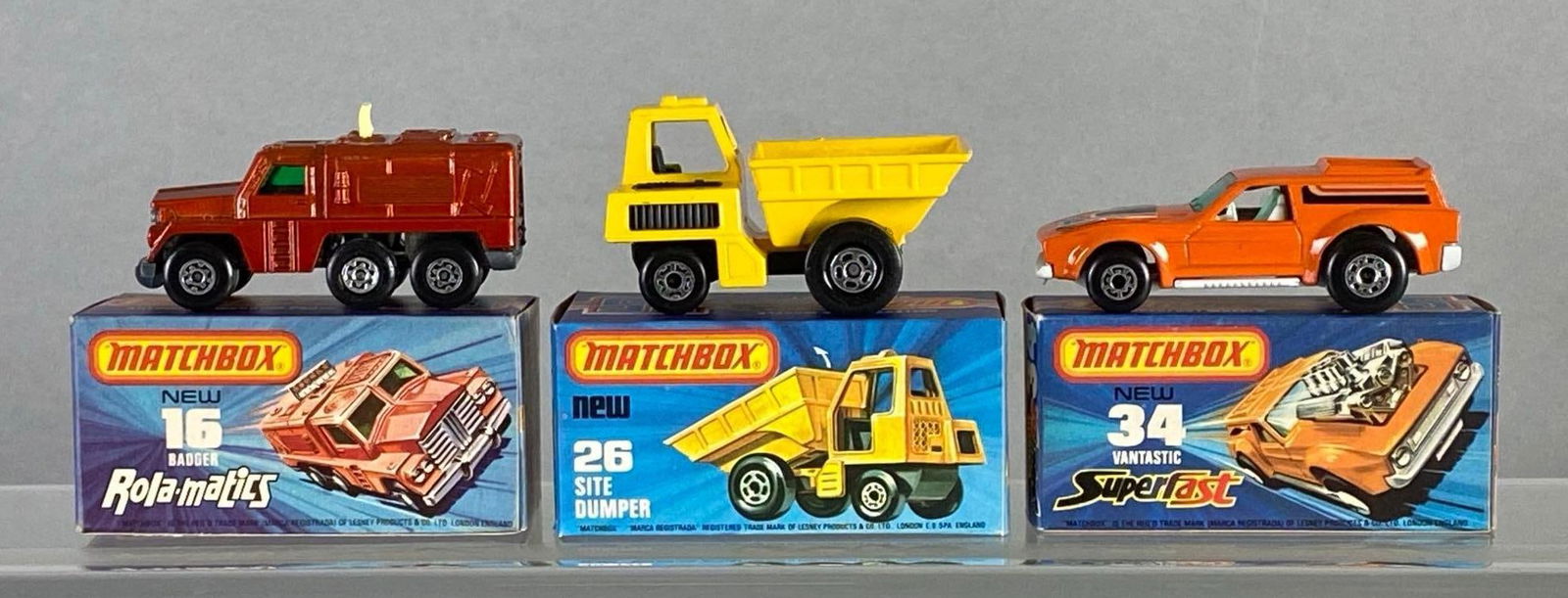 Group of 3 Matchbox Die-Cast Vehicles (1 of 6)