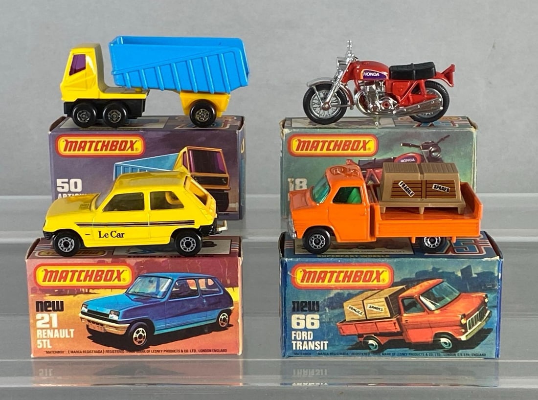 Group of 4 Matchbox Die-Cast Vehicles (1 of 5)