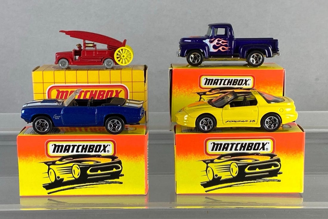 Group of 4 Matchbox Die-Cast Vehicles (1 of 6)