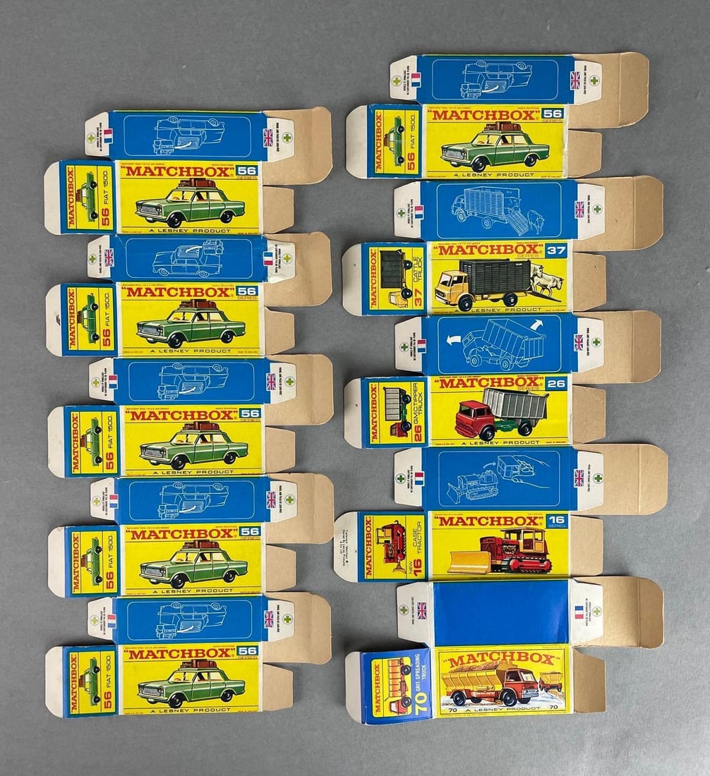 Group of Matchbox F Type Boxes (1 of 2)