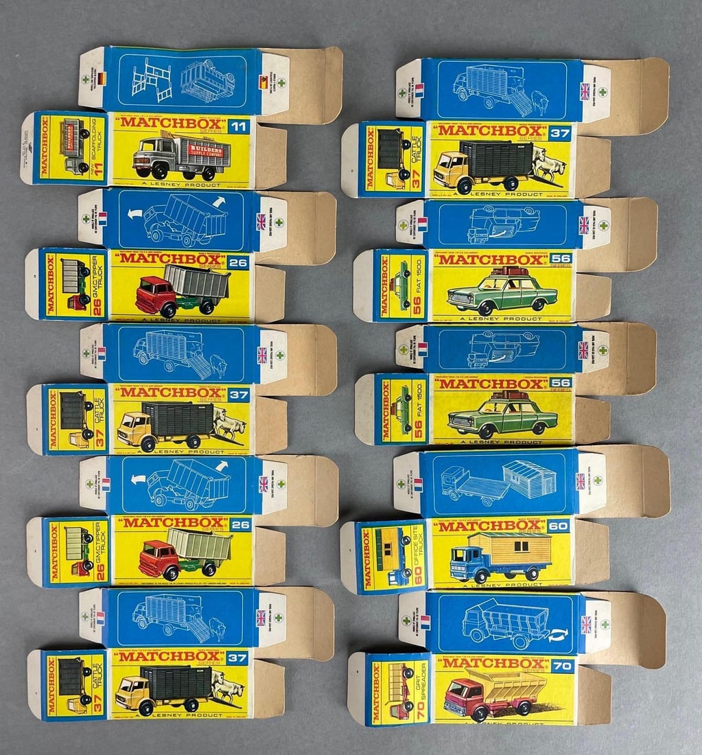 Group of Matchbox F Type Boxes (1 of 2)