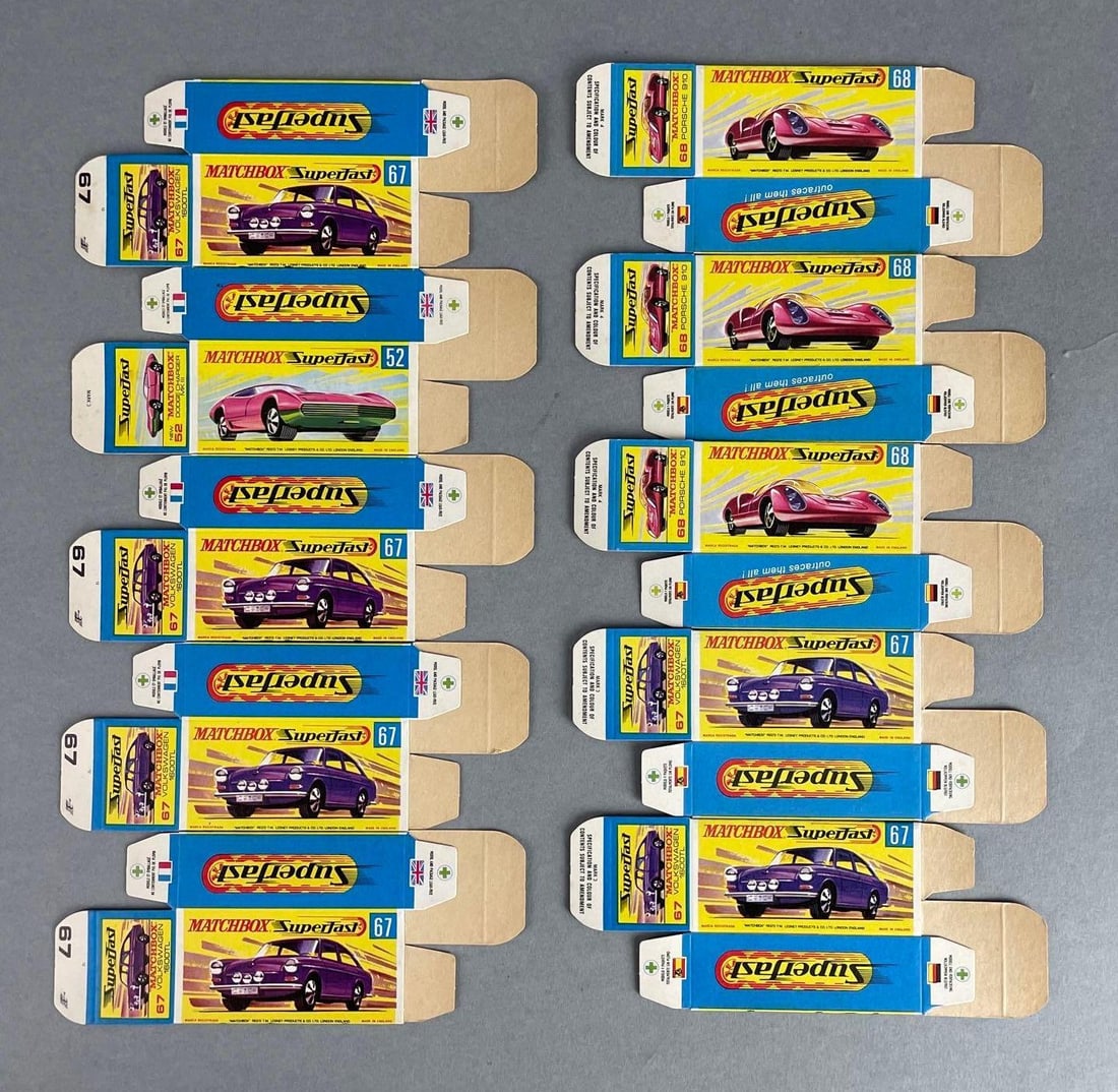 Group of Matchbox Superfast G Type Boxes (1 of 2)