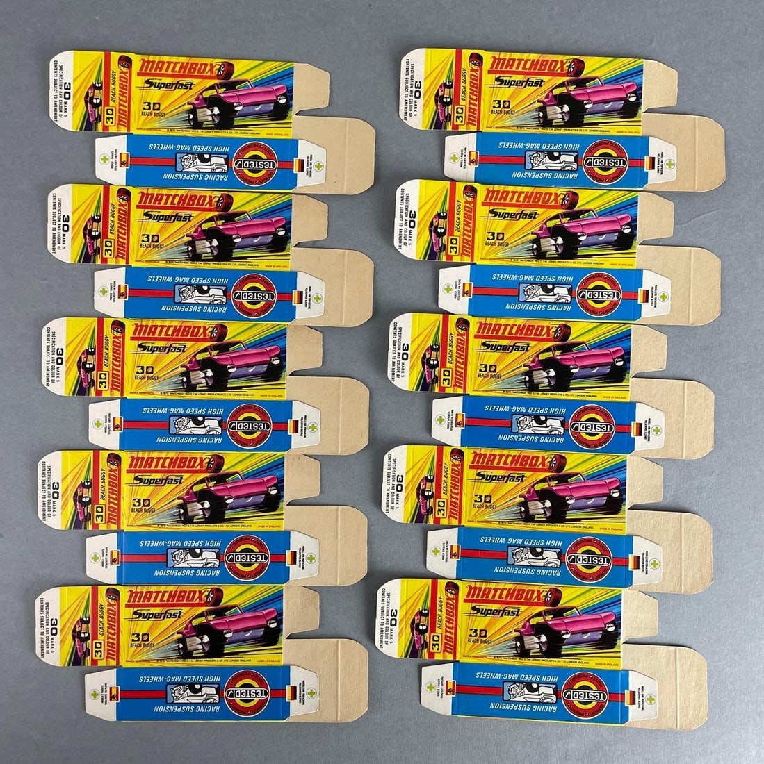 Group of Matchbox Superfast H Type No. 30 Boxes (1 of 2)