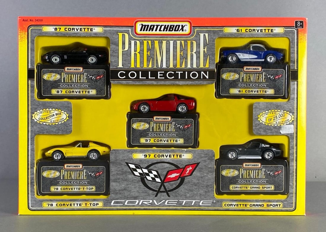 Matchbox Premiere Collection Corvette Die-Cast Vehicle Set (1 of 3)
