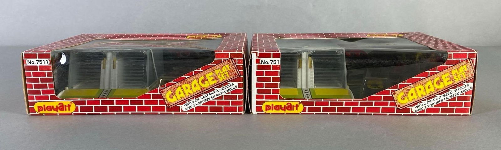Group of 2 Playart No. 7511 Die-Cast Garage Play Sets (1 of 4)