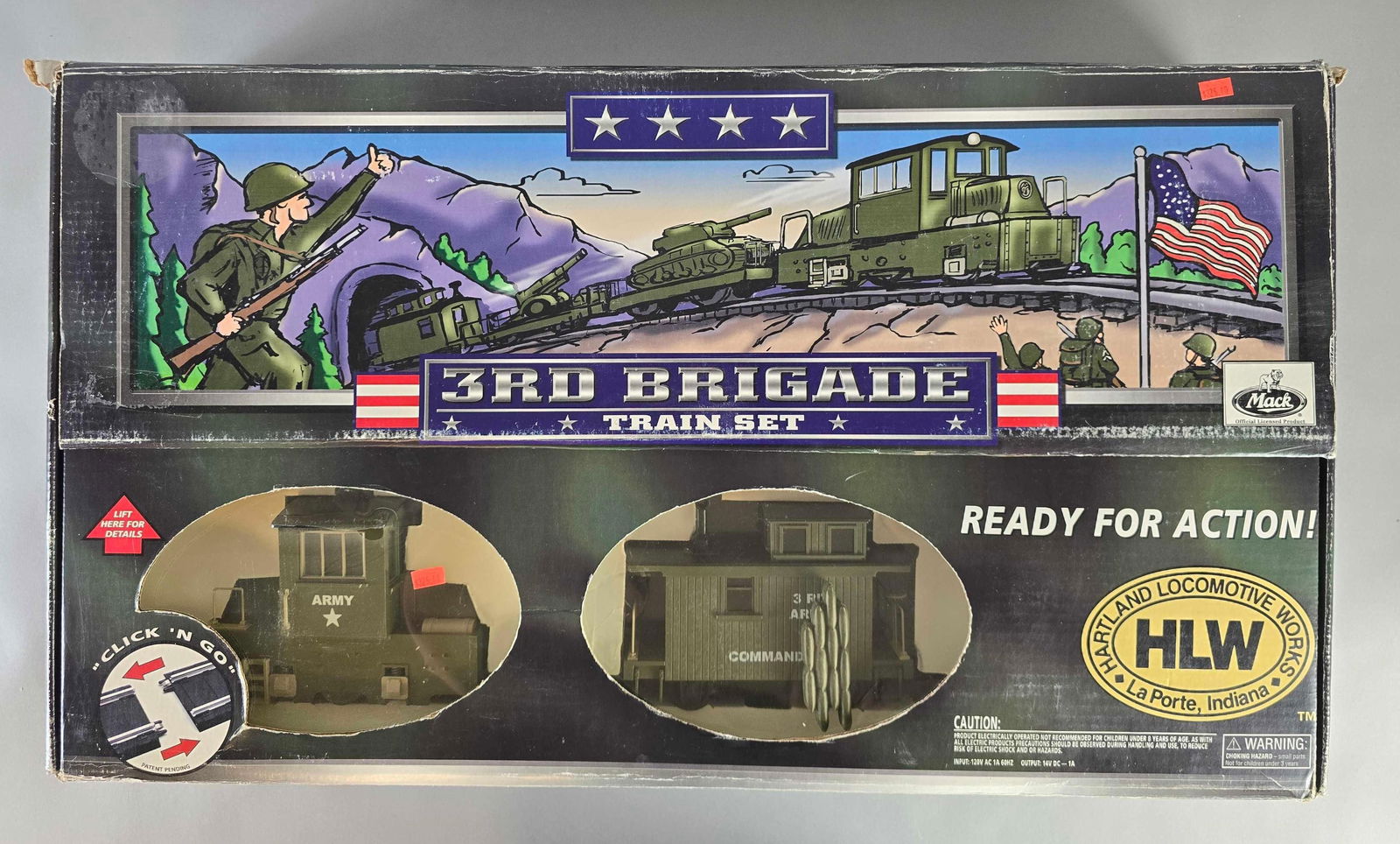 Hartland 3rd Brigade G Scale Military Train Set (1 of 3)