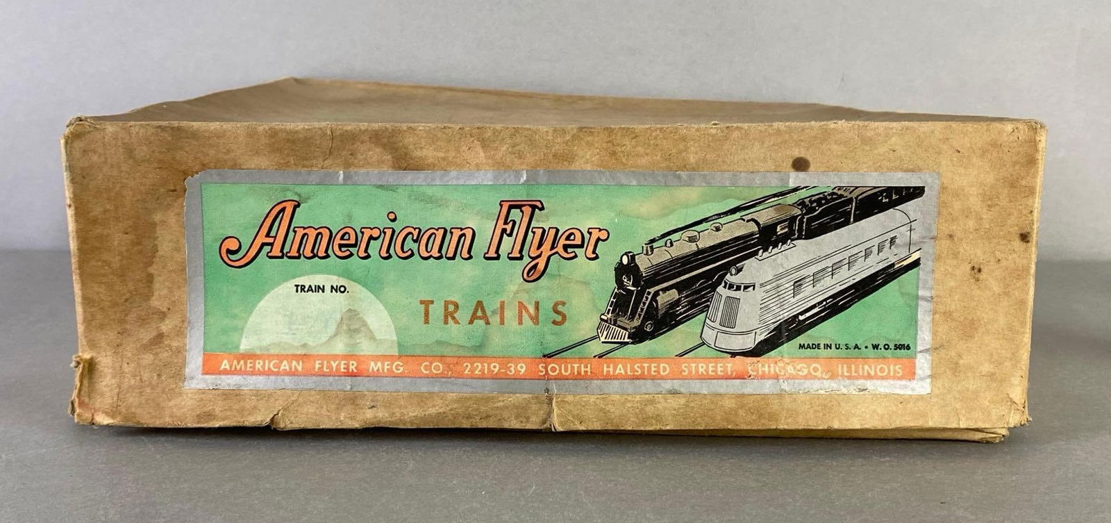American Flyer O Scale Burlington Zephyr Post Office Train Set (1 of 6)