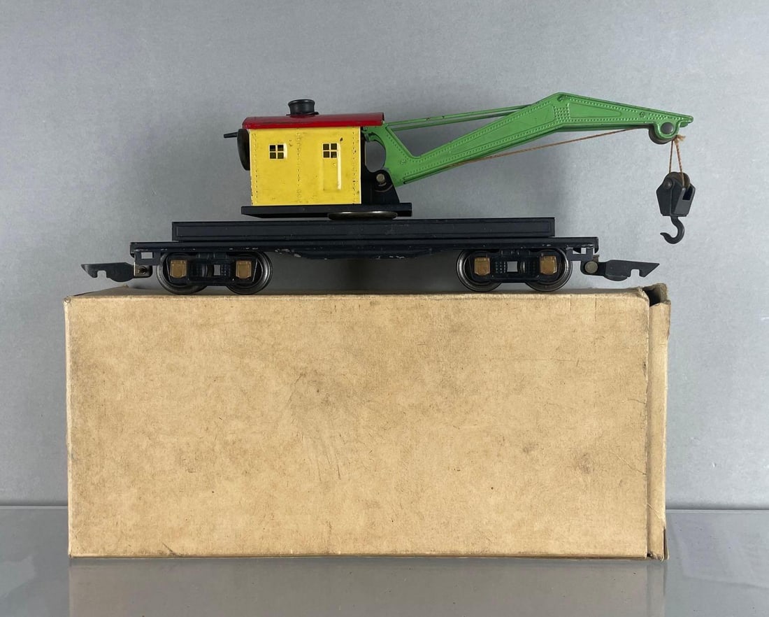 American Flyer O Scale Crane Car (1 of 3)