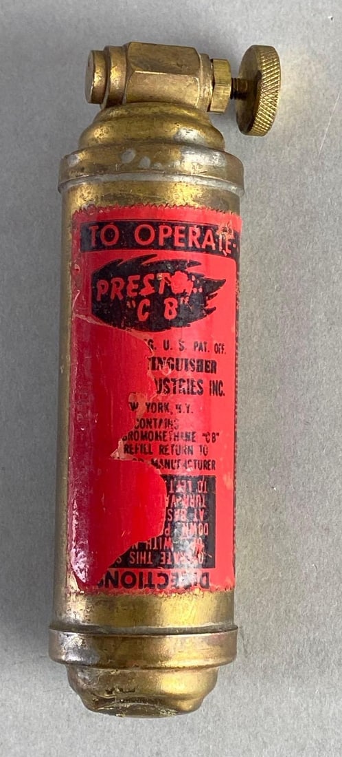 Brass Presto CB Handheld Fire Extinguisher (1 of 3)