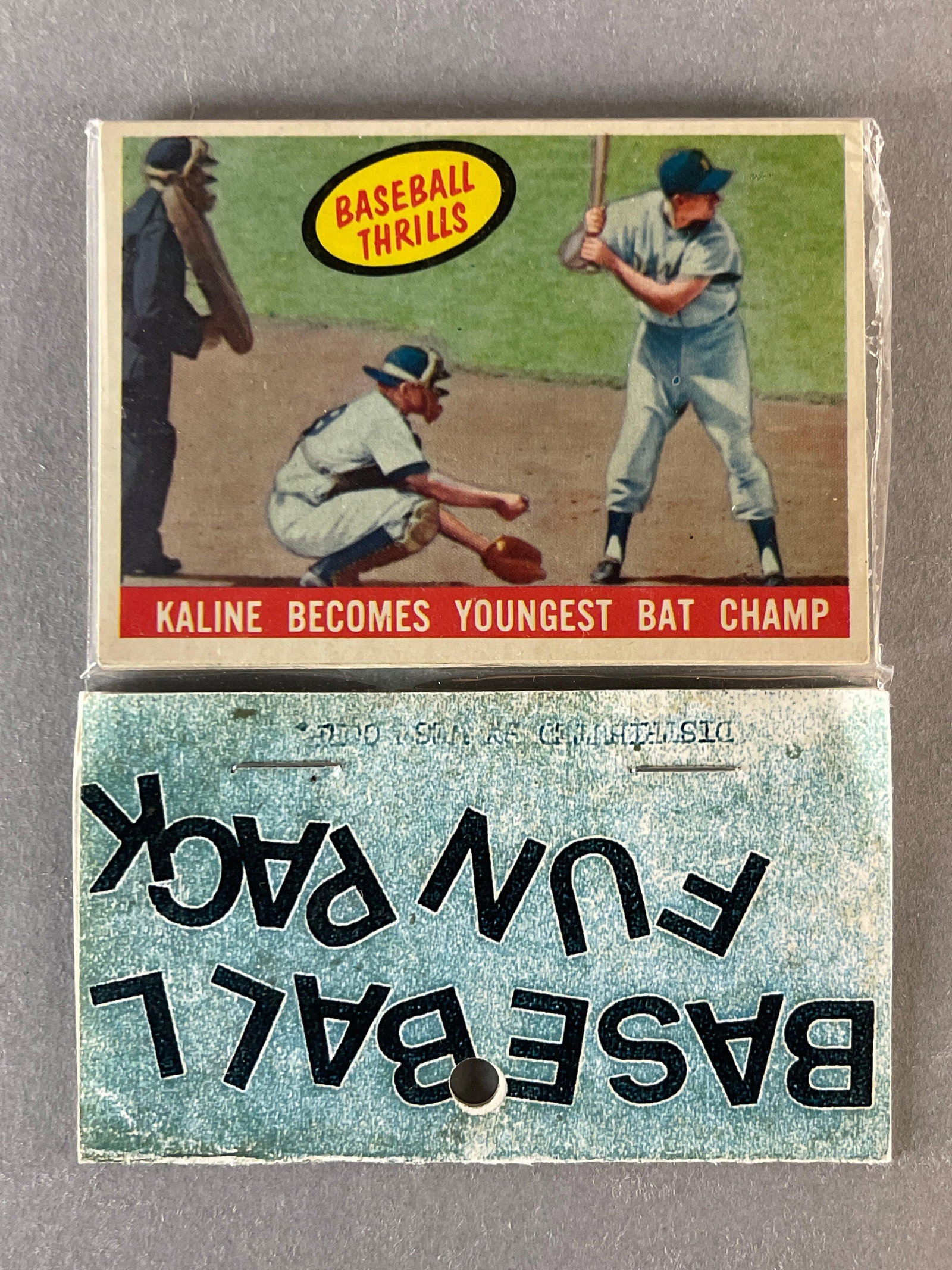 1959 Topps Baseball West Corp Cello Fun Pack (1 of 2)