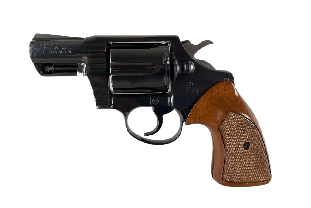 Colt Detective Special .38 Special Ctg. Double Action Revolver: Manufactured in 1972, Serial # C20650, barrel measures 2 inches