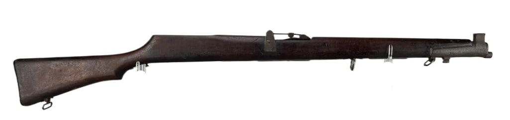 WW1 Era British Enfield Dummy Training Rifle: Includes trigger area, missing screw. Possibly British