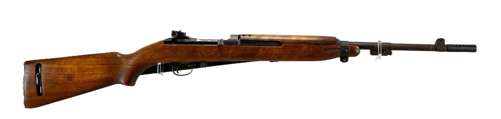 US IBM Corp M1.30 Cal Semi-Auto Carbine: Serial # 3829547, missing magazine, includes muzzle break