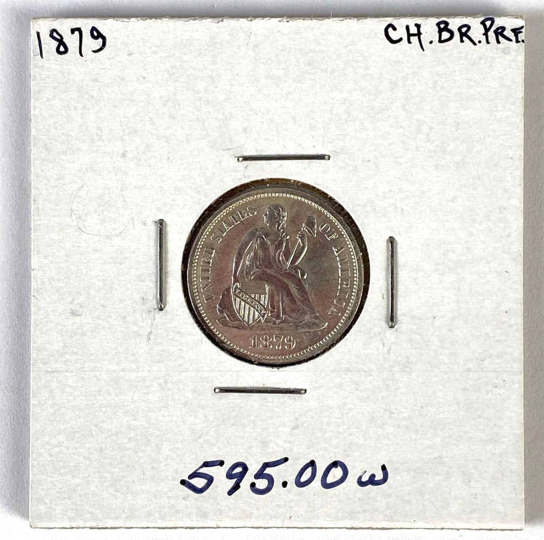 1879 US Seated Liberty Dime (1 of 2)