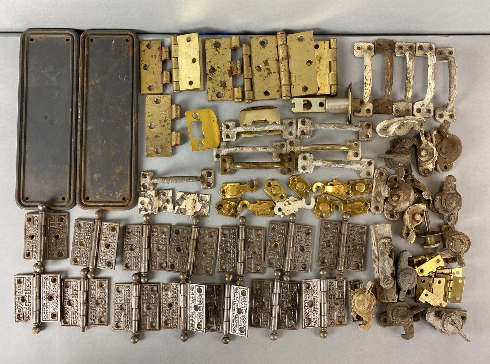 Group of Antique Door Hinges and More (1 of 3)