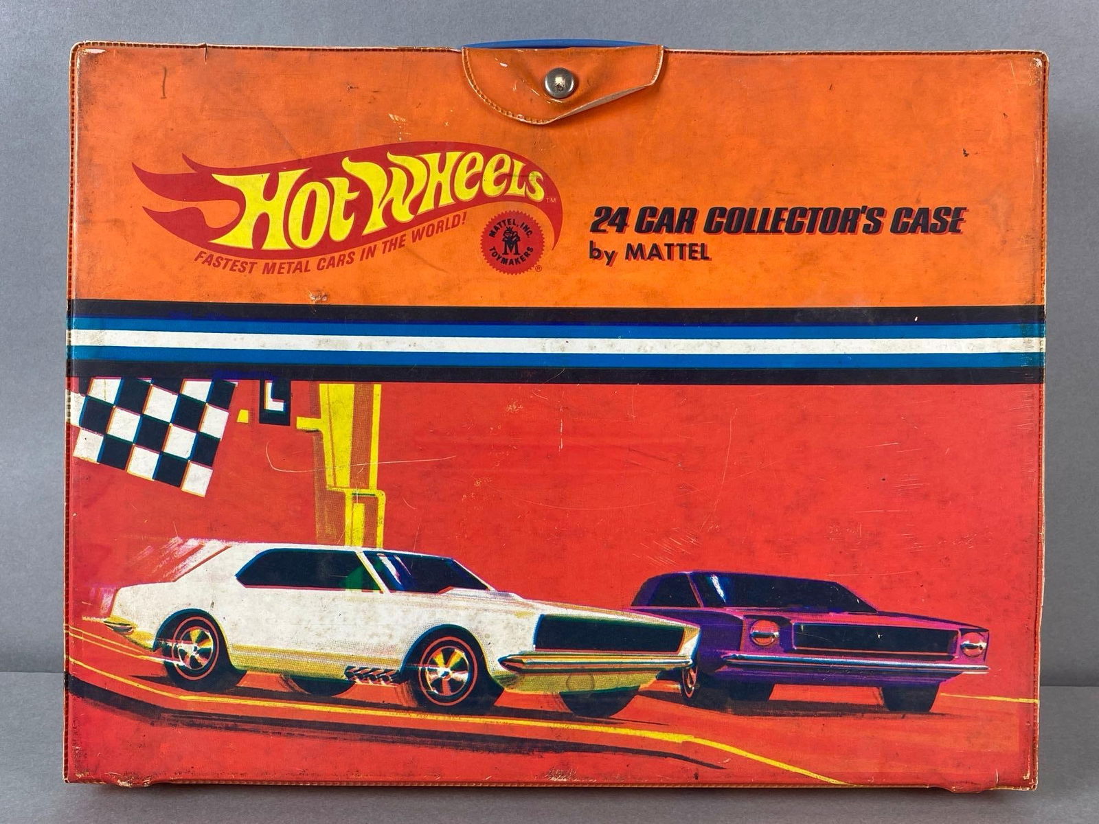 Group of 1970s-80s Mattel Hot Wheels Die-Cast Vehicles with Collectors Case (1 of 4)