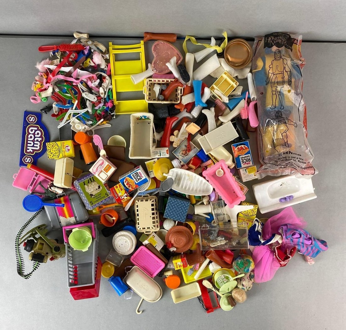Group of Assorted Barbie Items and More (1 of 3)