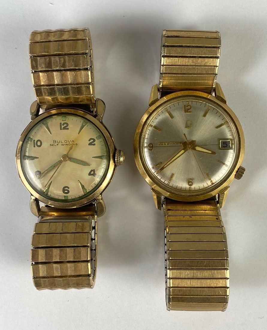 Group of 2 Bulova Mens Wristwatches (1 of 7)
