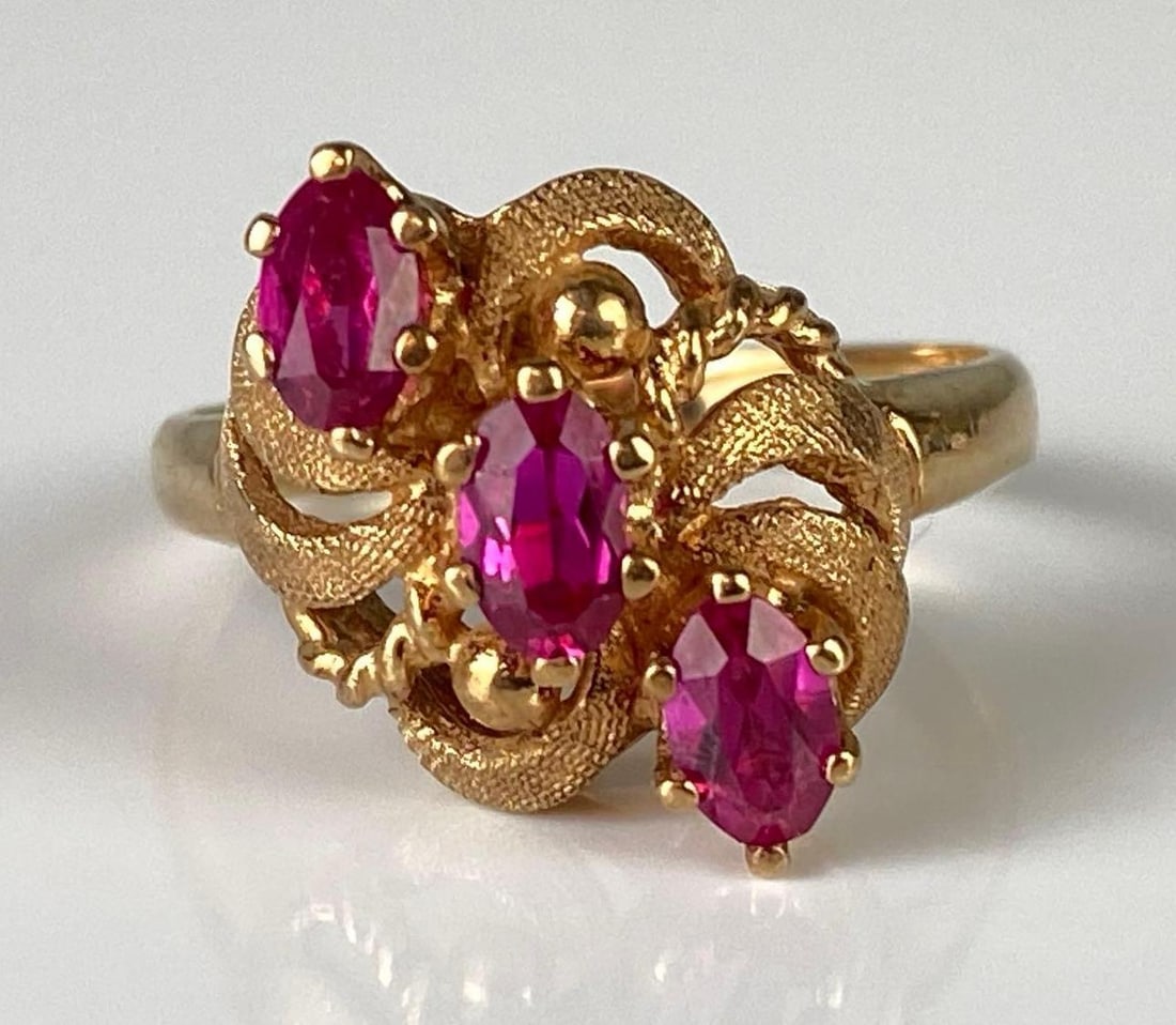10K Gold Ruby Ring (1 of 7)