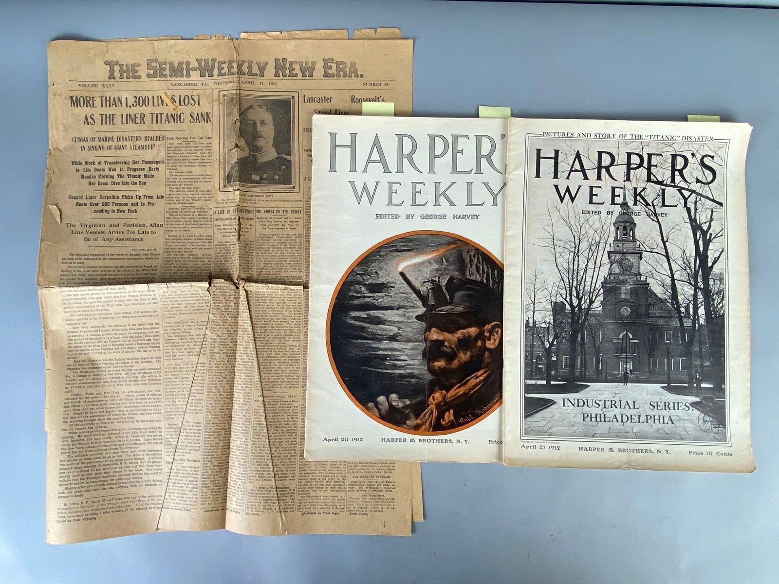 Group of 3 Titanic Ephemera Items (1 of 7)