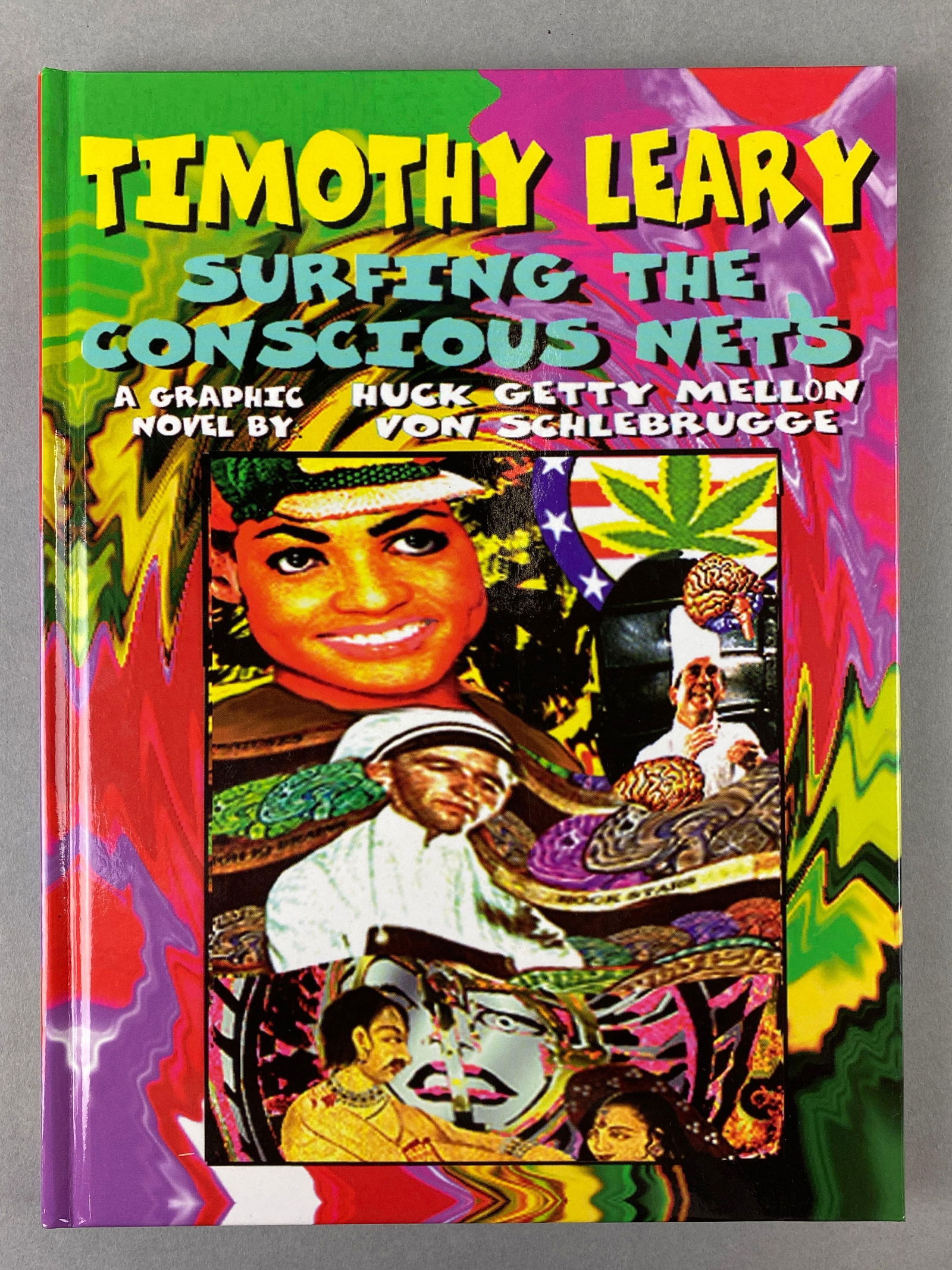 Signed Timothy Leary Surfing the Conscious Nets Book (1 of 4)