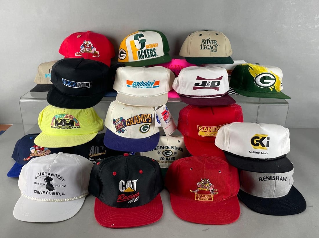 Group of Assorted Snap-Back Hats (1 of 2)