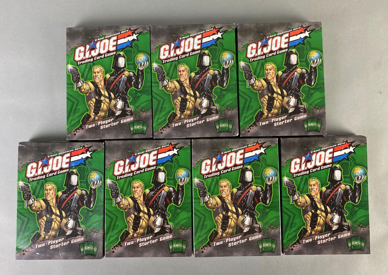 Group of 7 GI Joe Trading Card Starting Packs (1 of 2)