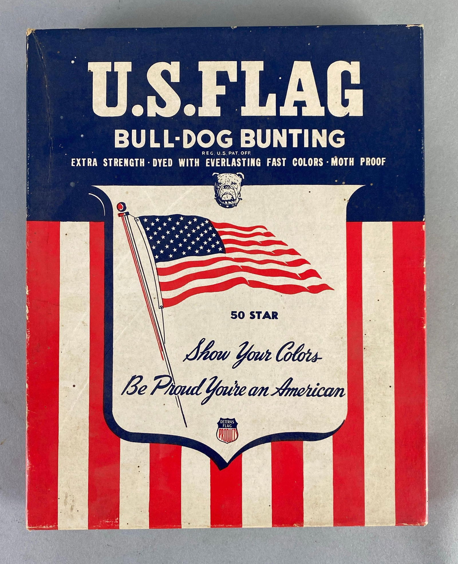 Bull-Dog Bunting US 50 Star Flag (1 of 2)