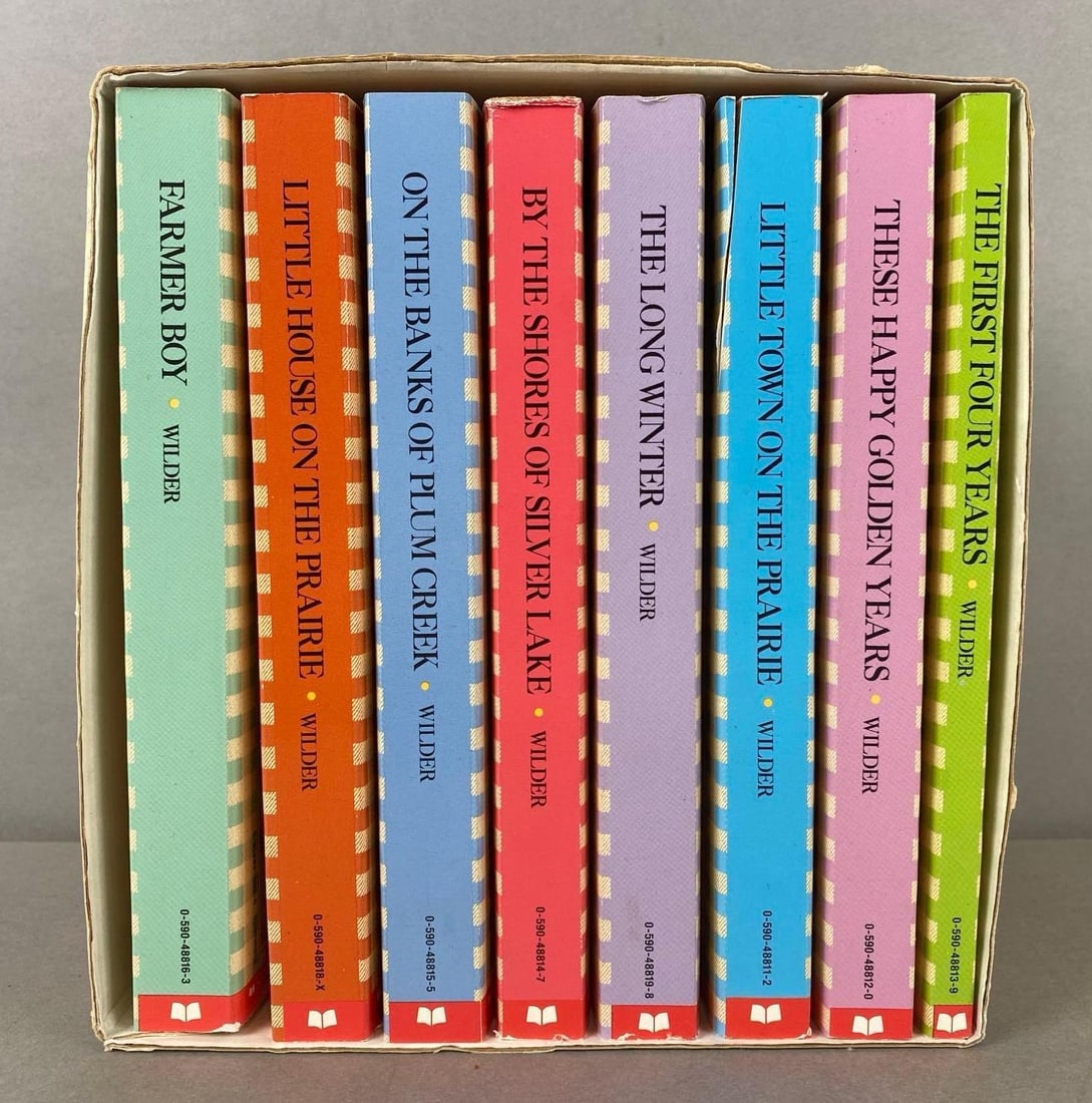 Group of 8 Little House Books By Laura Ingalls Wilder (1 of 4)