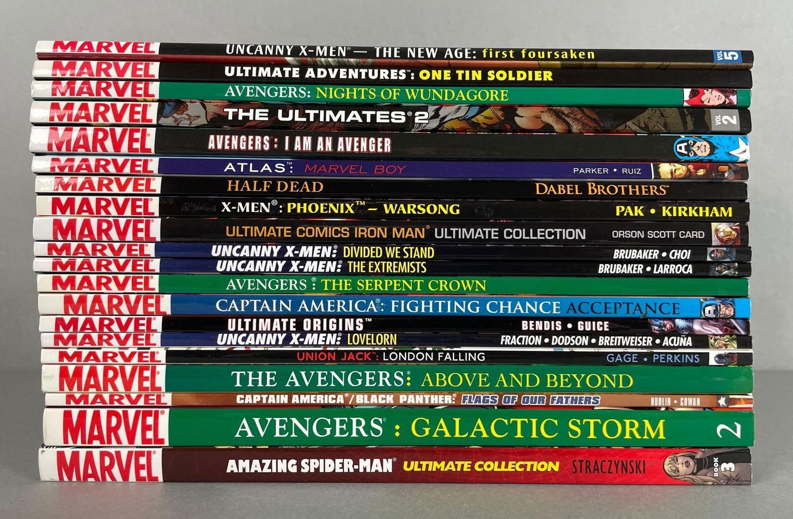 Group of Marvel Comic Collection Books (1 of 3)