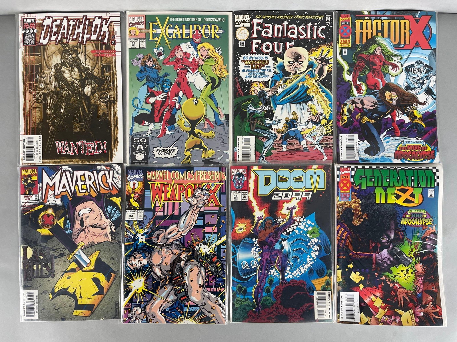 Long Box of Marvel Comic Books (1 of 2)